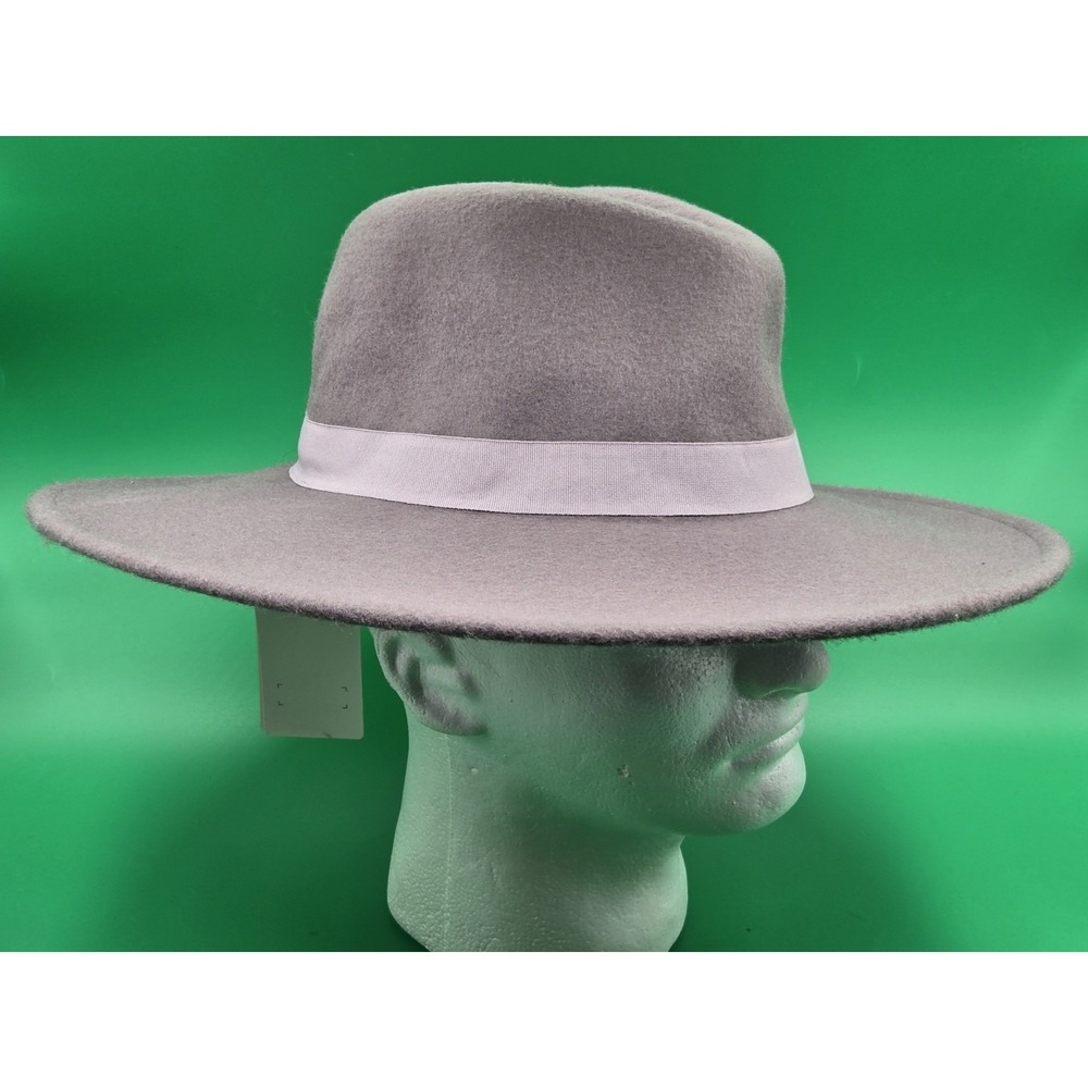 Lucky Brand Wool Wide Brim Ranger Hat Gray One‎ Size New NWT